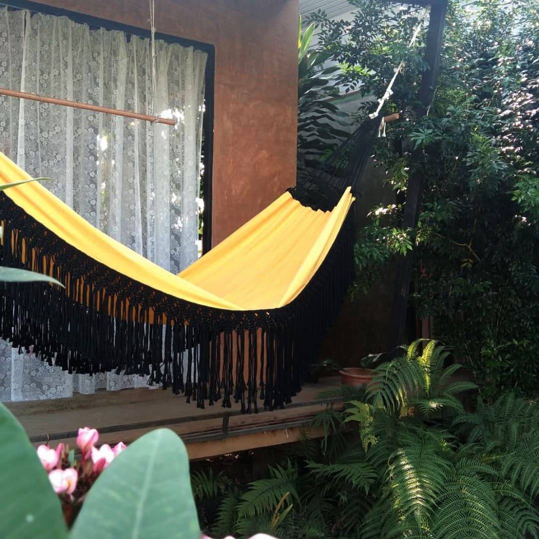 ula fringe fabric hammock